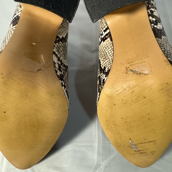 Michael by Michael Shannon Women’s Snakeskin-look Ankle Boots Size 7 - Picture 8 of 8